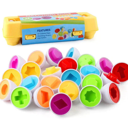 Buntes Lern-Eier-Set für Kinder