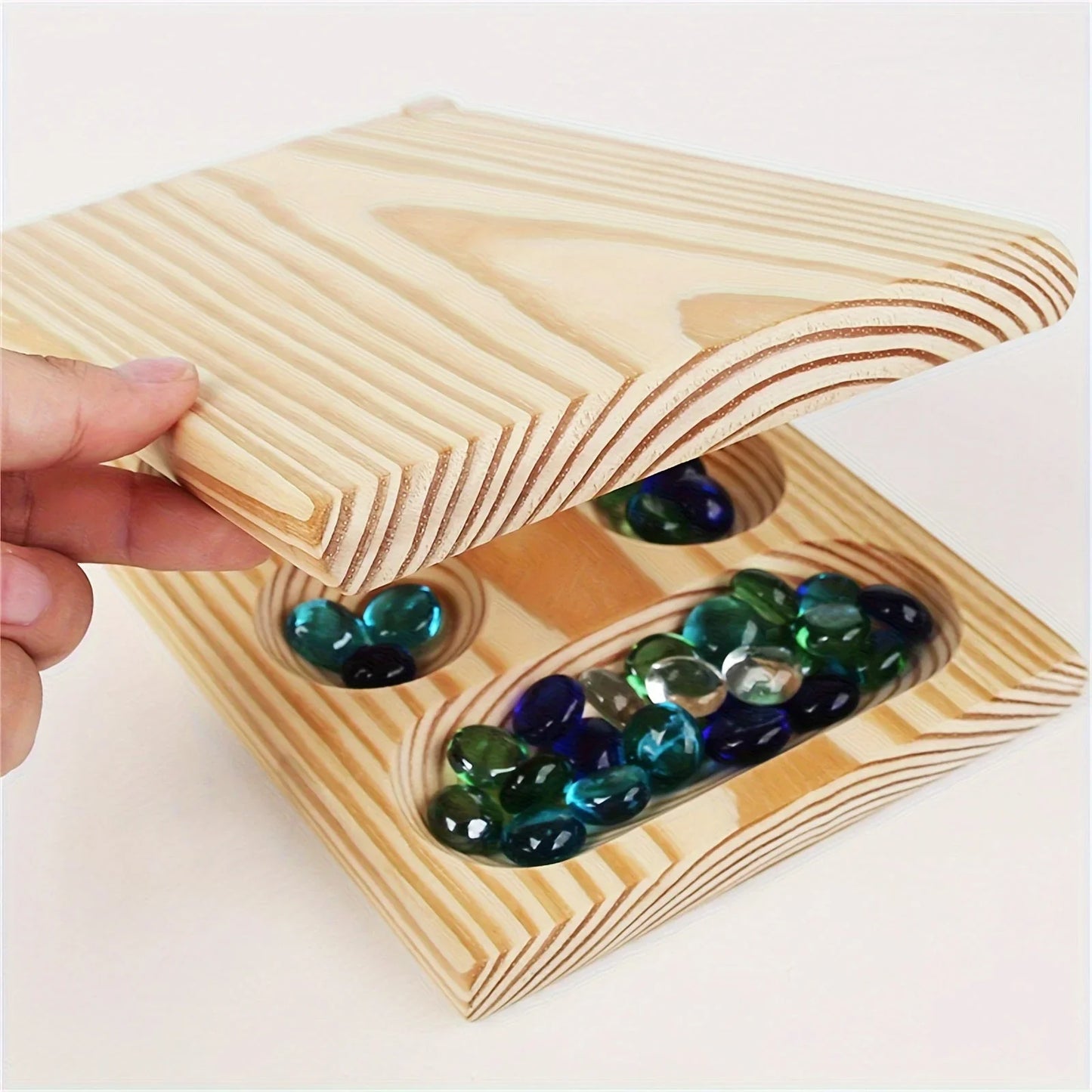 Mancala Meister Brettspiel – Klassisches Strategiespiel für die ganze Familie