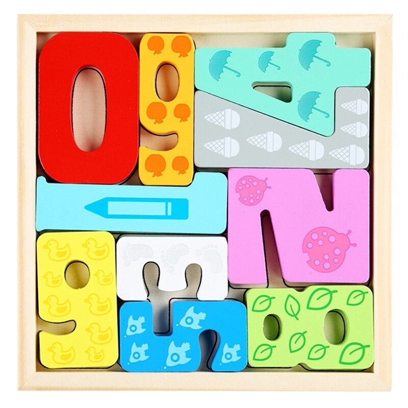 Kreatives Holzpuzzle Set – 2+1 GRATIS