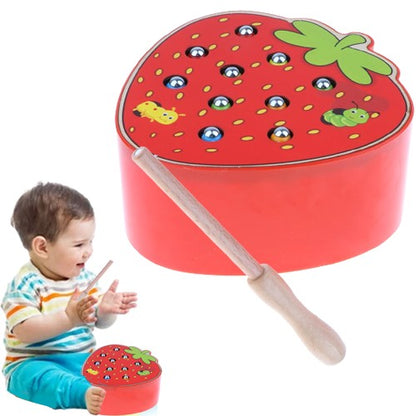 Faszinierender Angelspaß – Magnetisches Wurmspiel für Kinder