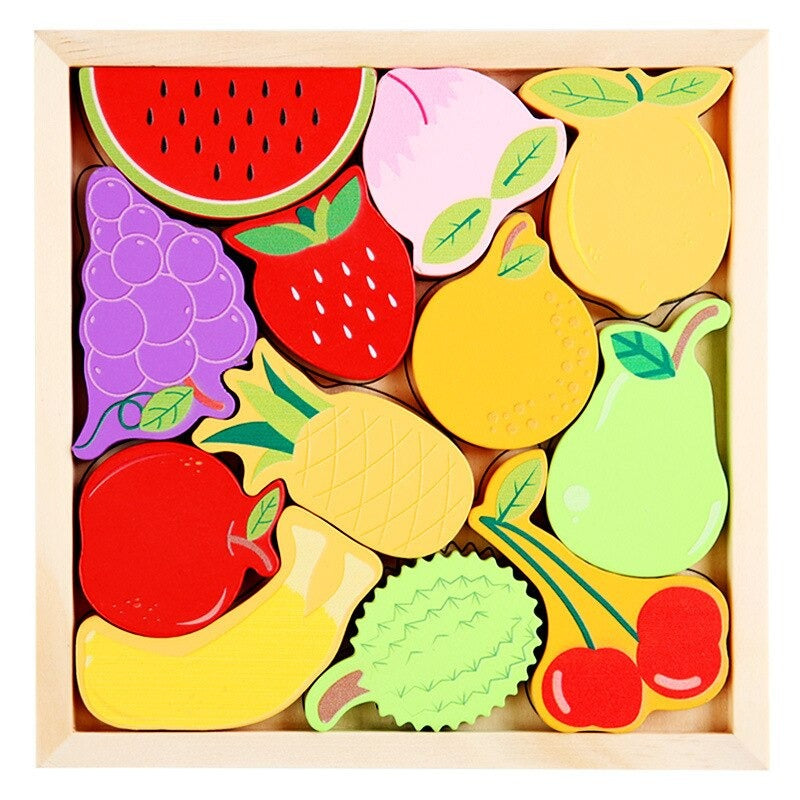 Kreatives Holzpuzzle Set – 2+1 GRATIS