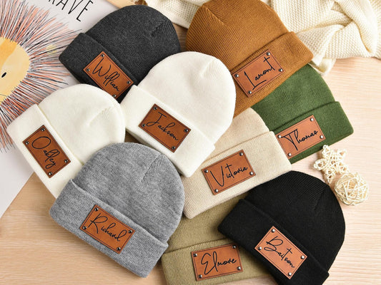 Persönliche Beanie-Mütze – Mit individueller Bestickung