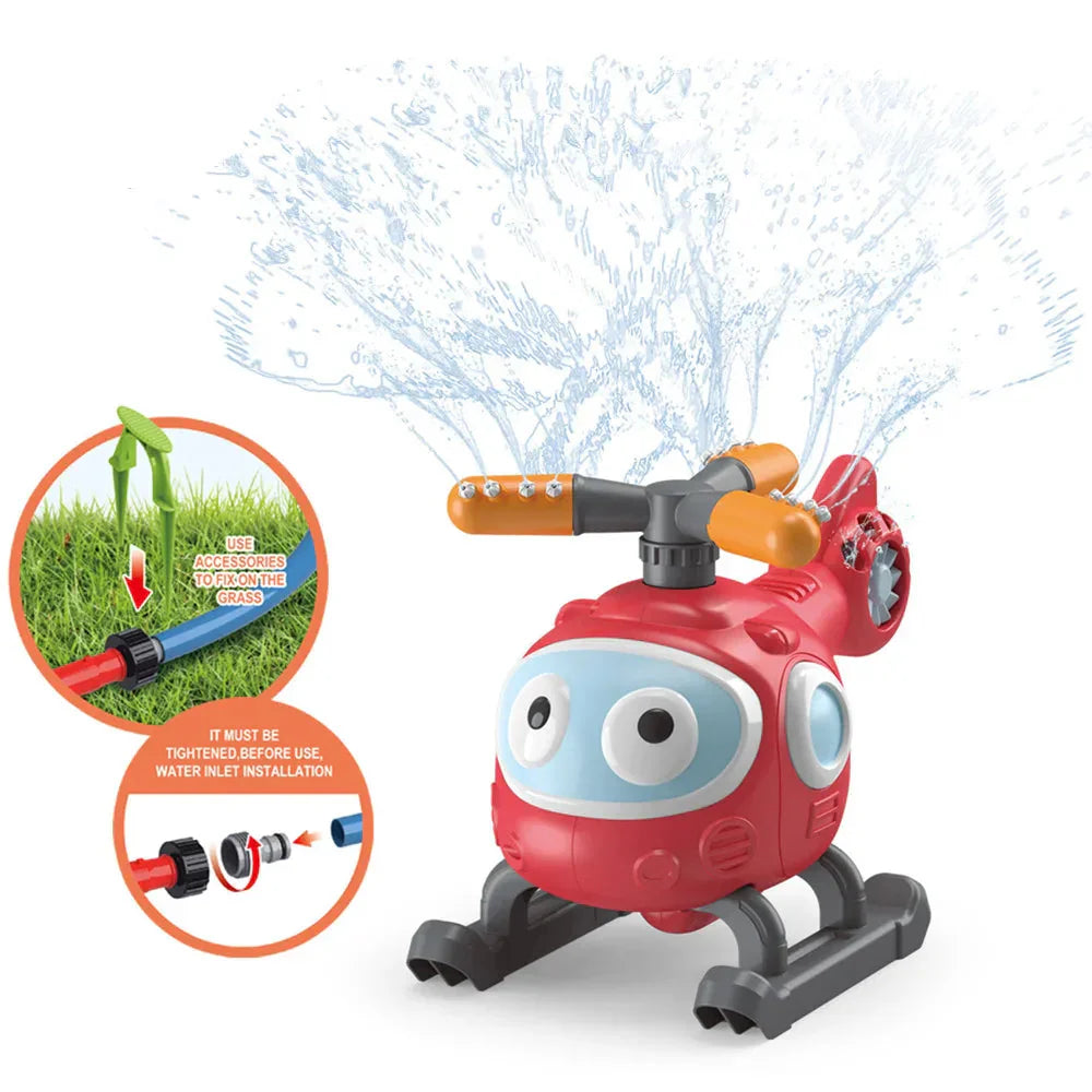 Spritziger Wasserspaß – Outdoor Spielzeug für Kinder