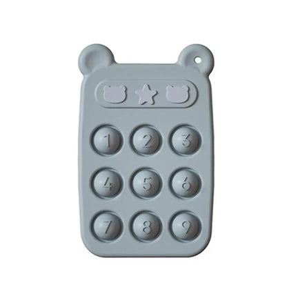 Silikon-Beißring & Fidget-Spielzeug – Stresslöser für Babys