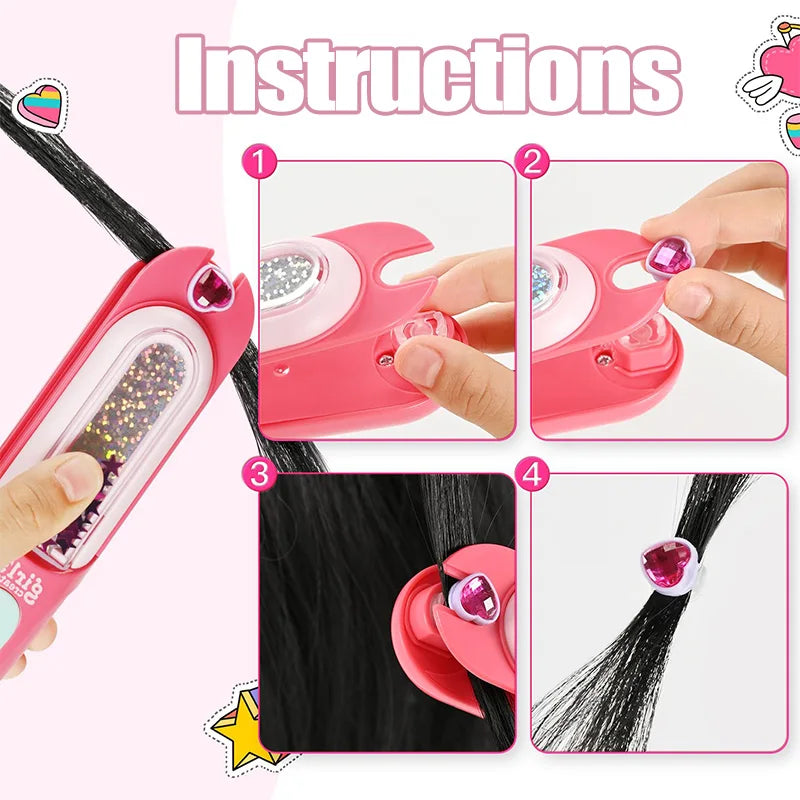 Glitzernde Haarträume – Haarschmuck-Tacker für einzigartige Frisuren