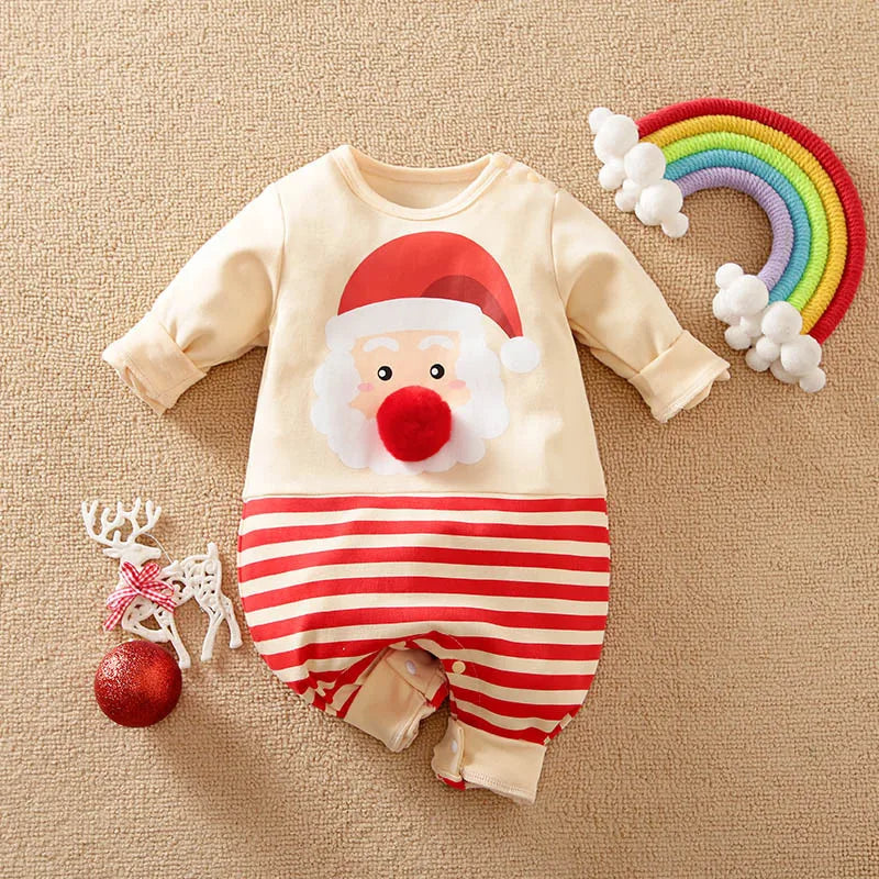 Kuscheliges Baby-Weihnachtskostüm – Für festliche Momente
