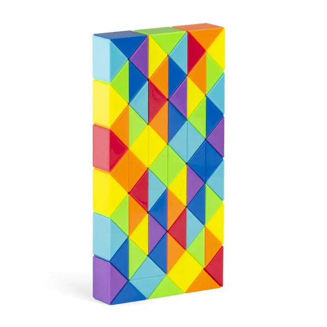 Knobelspaß – Bunter Schlangenwürfel für Denkspiele