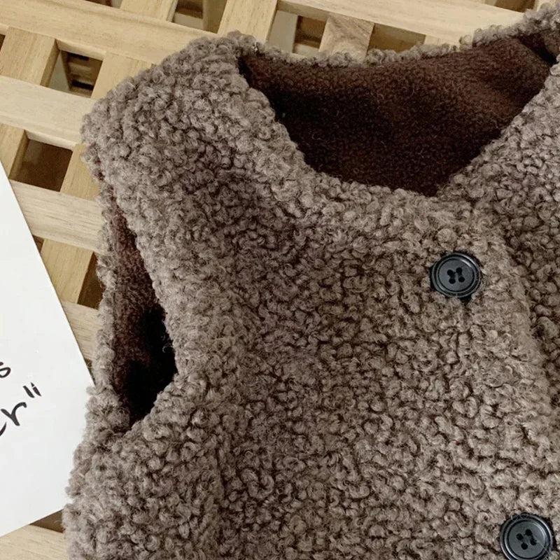 Weiche Teddyweste für den Herbst – Ideal für kalte Wintertage