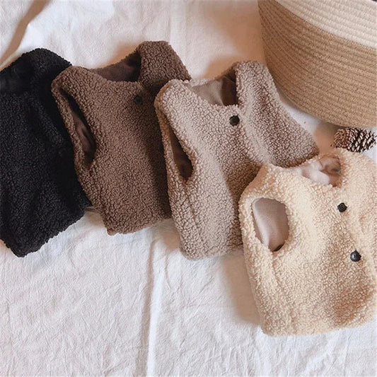 Weiche Teddyweste für den Herbst – Ideal für kalte Wintertage