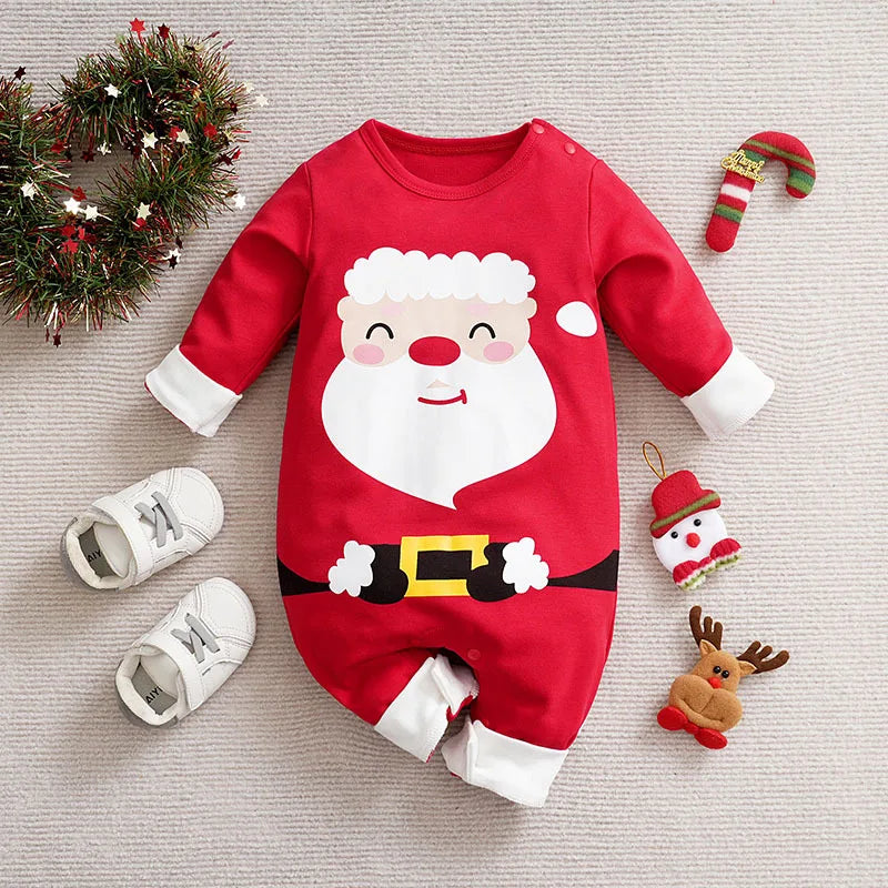 Kuscheliges Baby-Weihnachtskostüm – Für festliche Momente