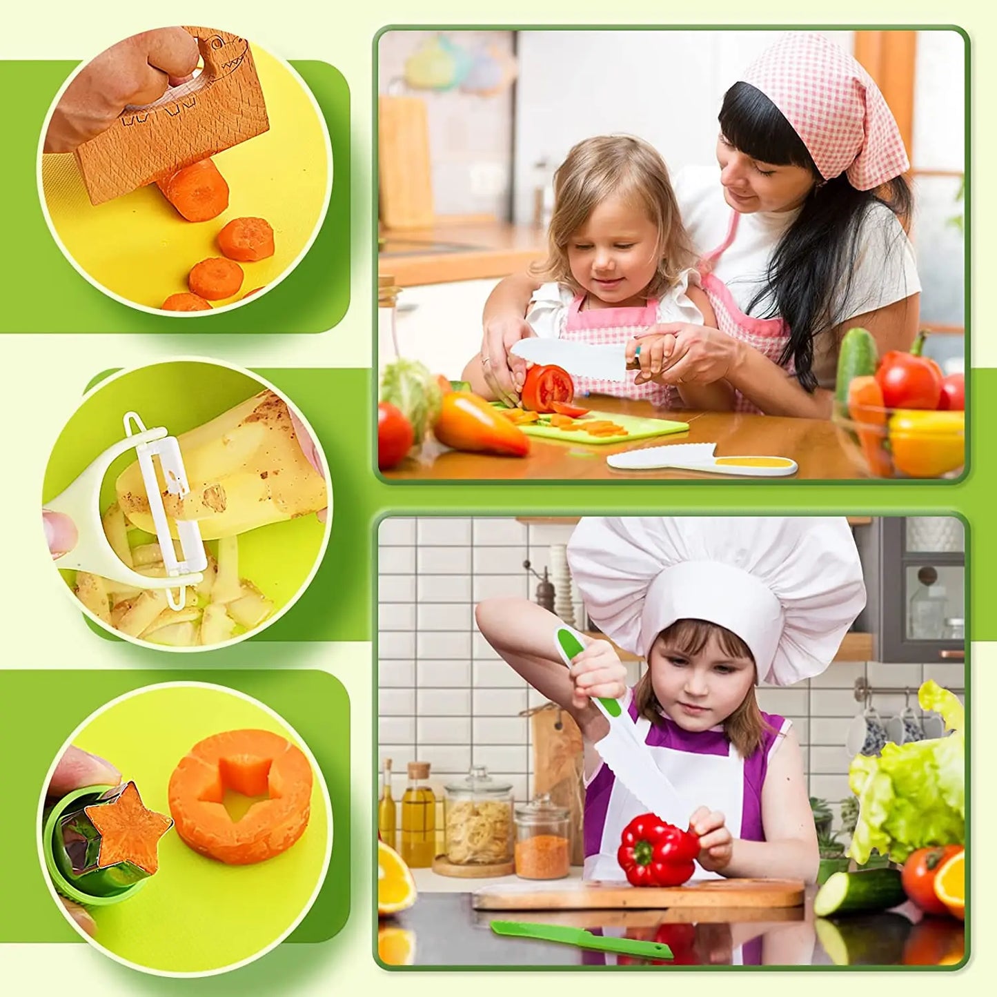 Realistisches Spielzeugküchen-Set – Kreatives Kochen & Sicheres Spielen