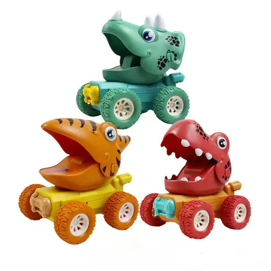 Dino-Fahrspaß – Spaßige Dinosaurier-Trucks für Kinder