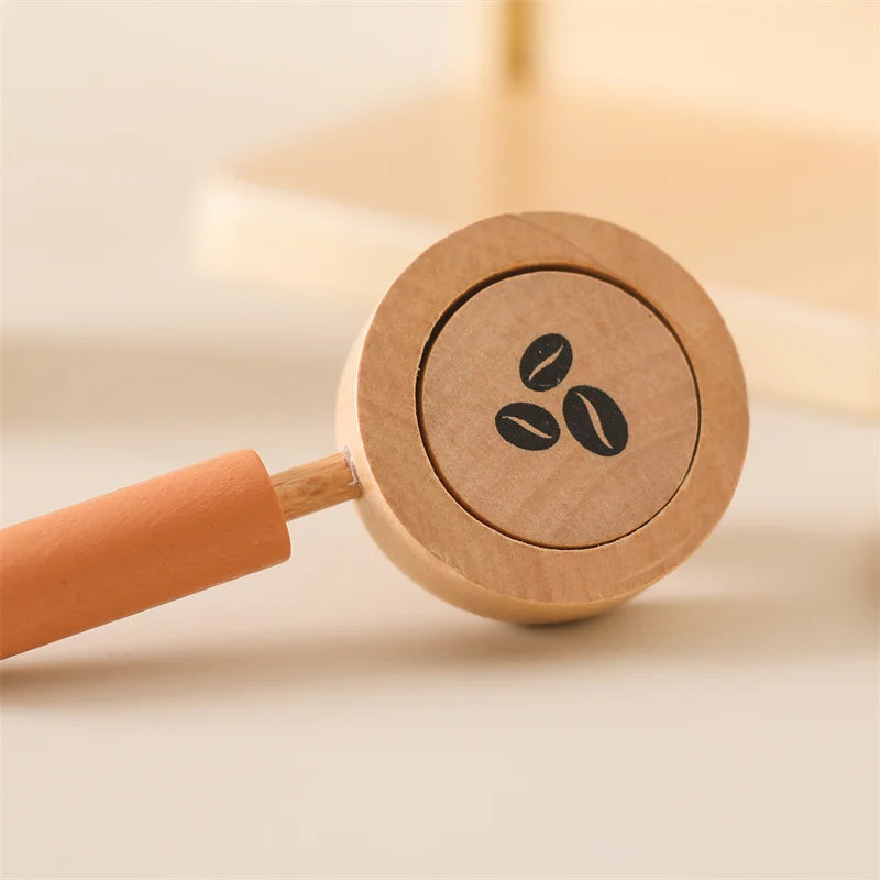 Kleine Barista – Holz Espressomaschinen-Set für Kinder zum Kaffeekochen