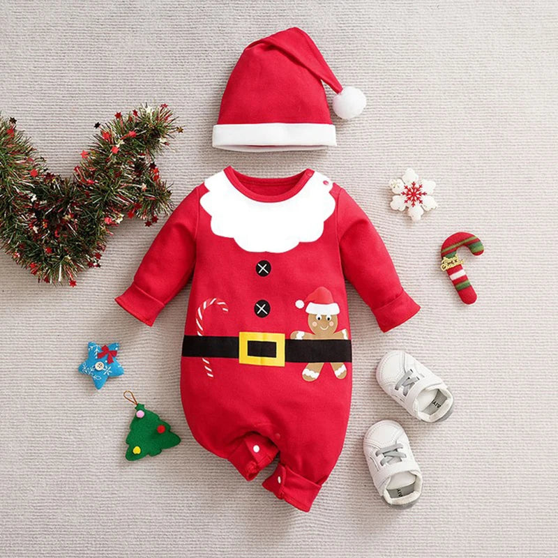 Kuscheliges Baby-Weihnachtskostüm – Für festliche Momente