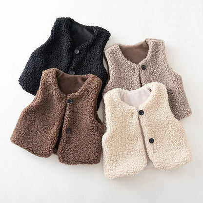 Weiche Teddyweste für den Herbst – Ideal für kalte Wintertage