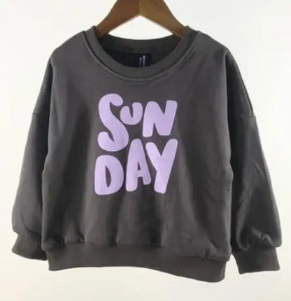 Kuscheliger Oversize-Pulli für Kinder – Süße Drucke für warme Wintertage