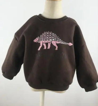 Kuscheliger Oversize-Pulli für Kinder – Süße Drucke für warme Wintertage