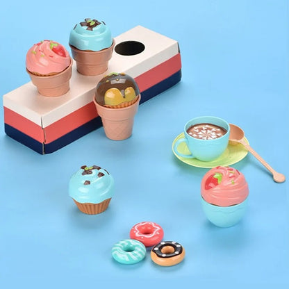 Kleine Barista & Bäcker – Café und Bäckerei Spielset für Kinder