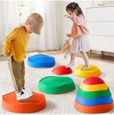 Stabile Balance – Stapelbare Balanciersteine für Kinder