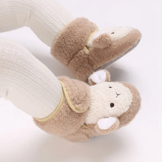 Warme Babyschuhe im süßen Tier-Design – Kuschelig und sicher