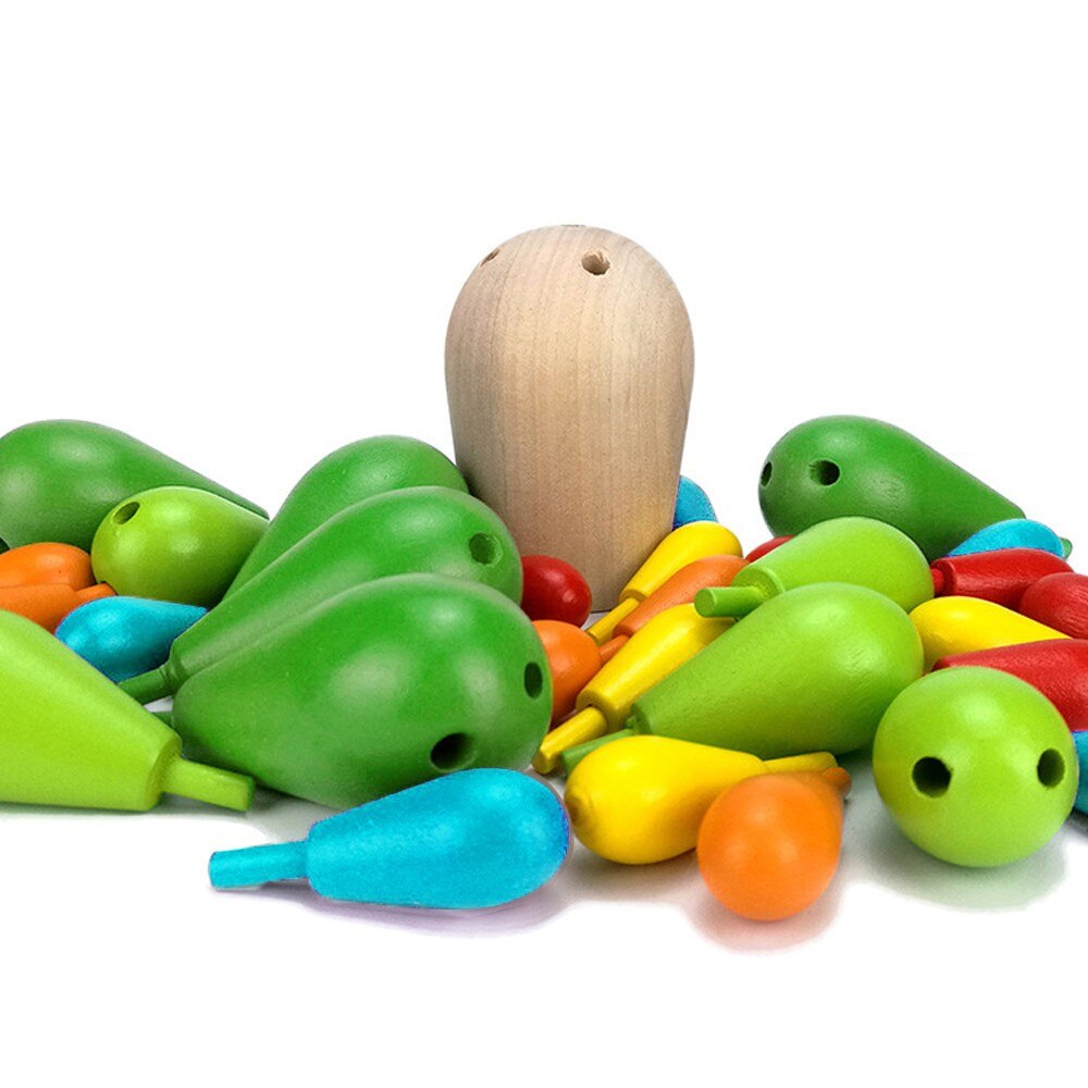 Kaktus Stapelspiel aus Holz – Balancier-Spaß für Kinder