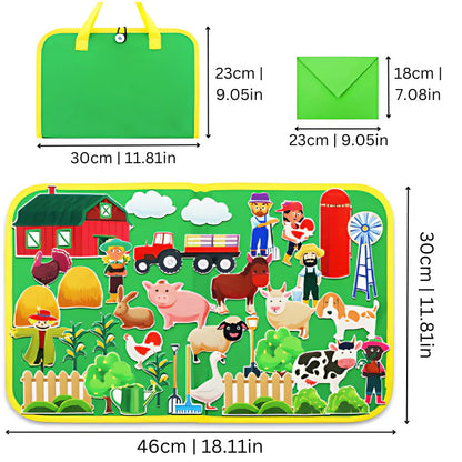 Kreatives Filz-Tierwelt-Set – Bastelspaß für kleine Entdecker