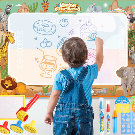 Magische Wasser-Mal- & Zeichenmatte – Kreativer Spaß für Kinder