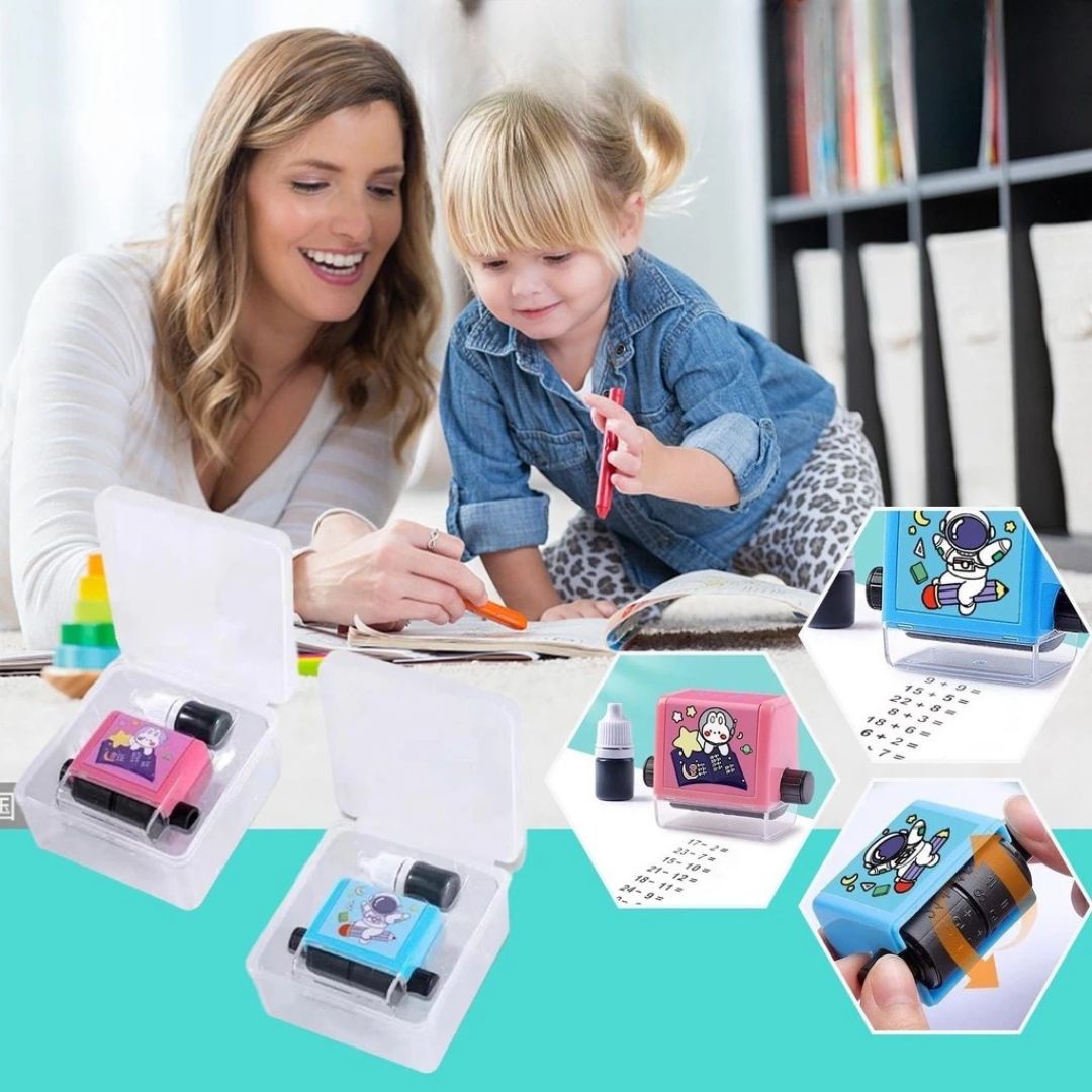 Mathematik-Übungsstempel für Kinder – Spaß beim Lernen