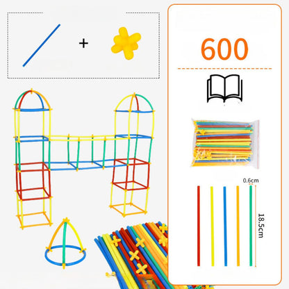 Montessori Stangenbausteine Set für Kinder