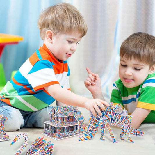 3D-Puzzle – Gestalten Sie Ihre eigene Skulptur (2+1 GRATIS)