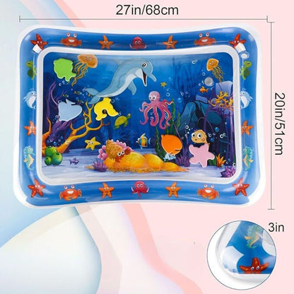 Sensorische Wasser-Spielmatte für Babys