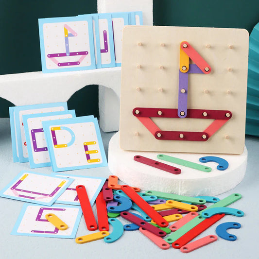 Ideenreich Gestalten – Kreatives Pinnwand-Puzzle für Kinder
