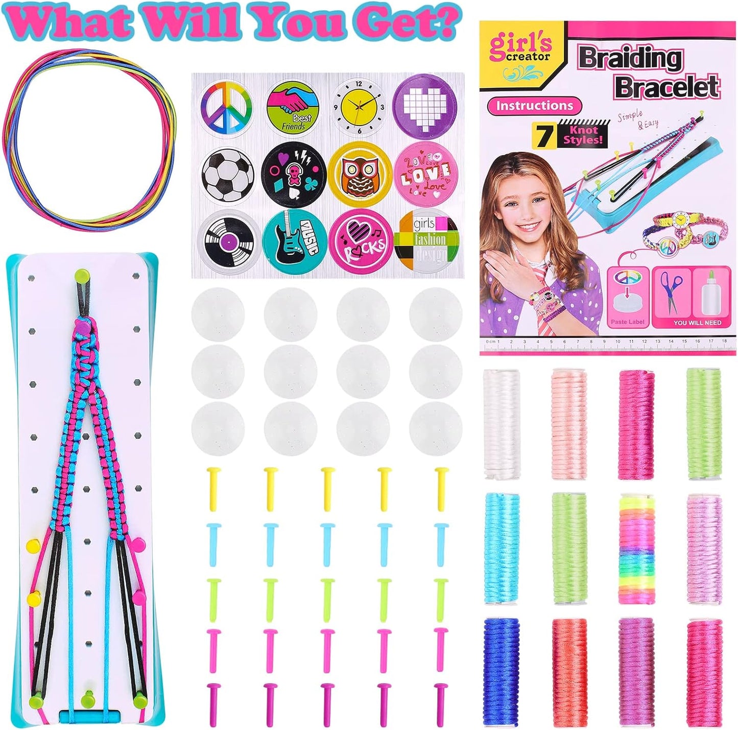 DIY Freundschaftsband Set – Kreatives Bastelset