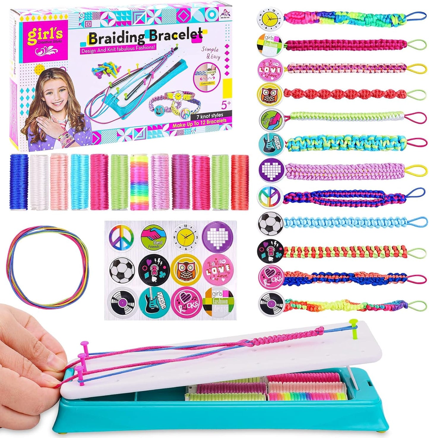 DIY Freundschaftsband Set – Kreatives Bastelset