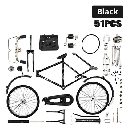Miniatur-Modellfahrrad zum Selberbauen