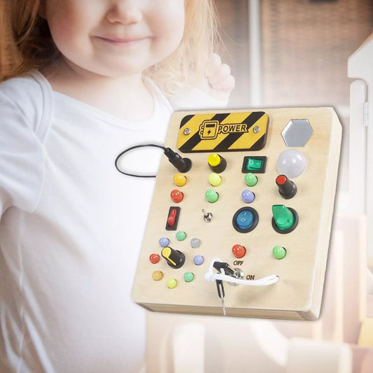 Interaktives Montessori Lernbrett für Kinder – Fördert Kreativität und Lernen spielerisch