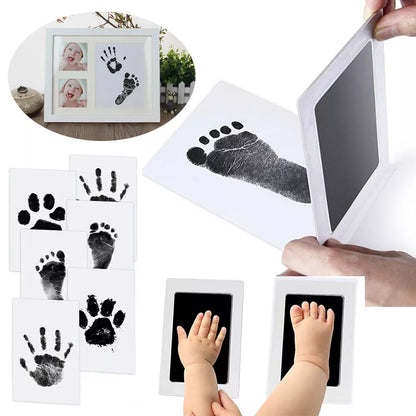 Personalisierbares Baby-Handabdruck-Set – Einzigartige Erinnerungen für Eltern