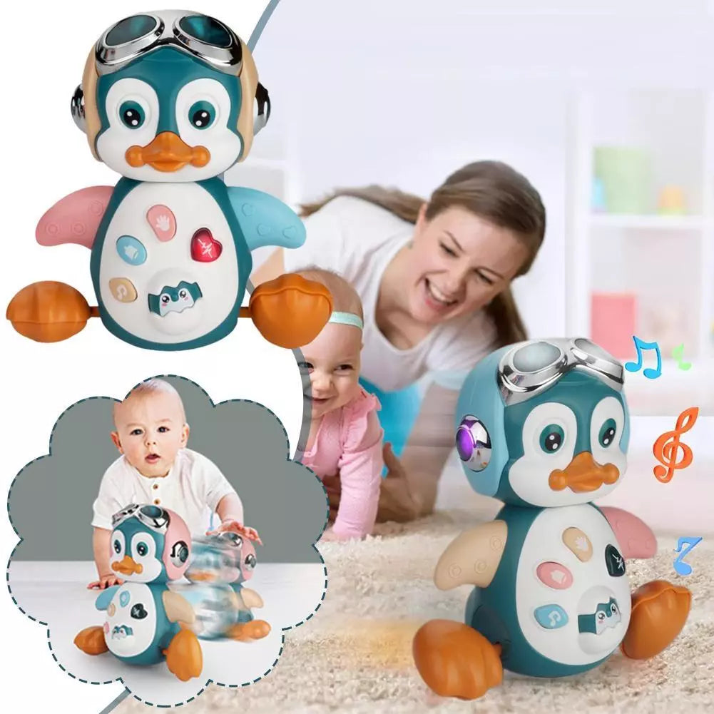 Tanzender und Singender Pinguin Spielzeug – Interaktives Lernspielzeug für Kinder