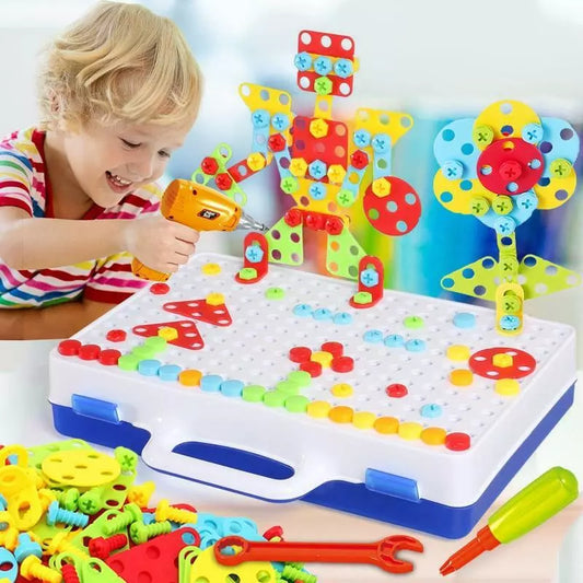 Schrauben Puzzle Spielzeug für kleine Entdecker