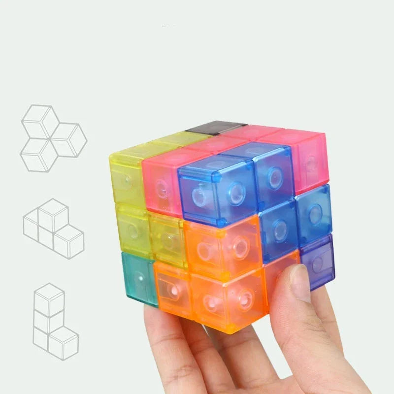 Magnetische Bauwürfel Lernspielzeug