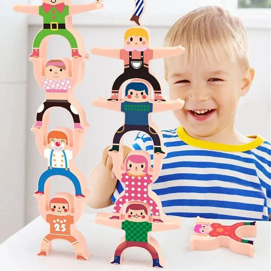 Förderndes Stapelspiel für kreative Kinder