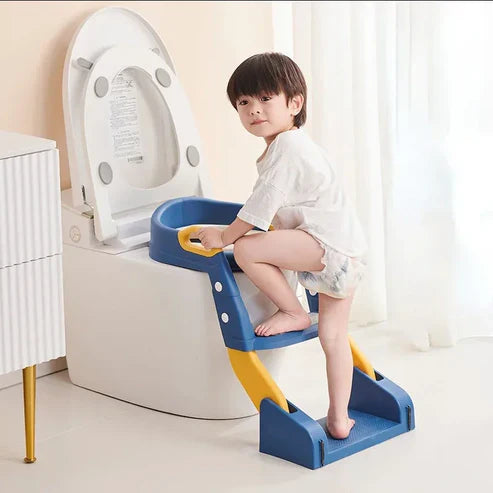 Kinder Toilettensitz mit Stufen
