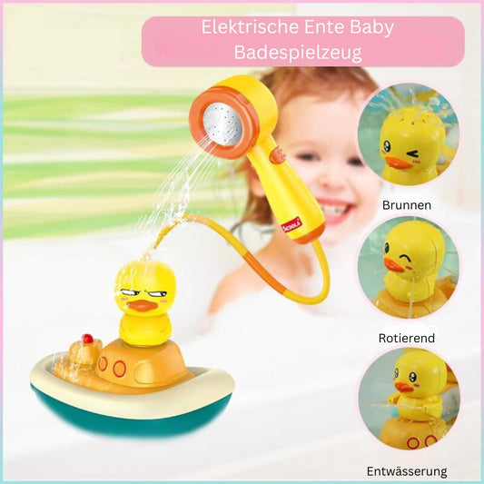Spritzende Enten Badespielzeug mit Wasserstrahl