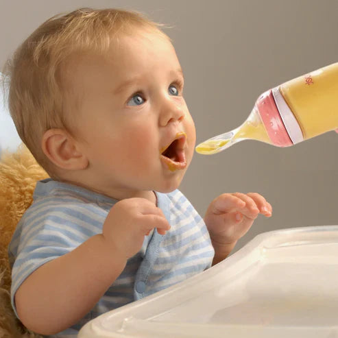 Ergonomischer Baby Futterlöffel für Einfaches Füttern