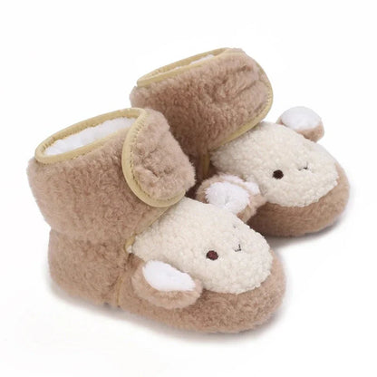 Warme Babyschuhe im süßen Tier-Design – Kuschelig und sicher