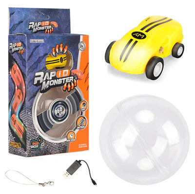 Leuchtendes Magnet-Rennspielzeugauto mit LED und Stunt-Funktion
